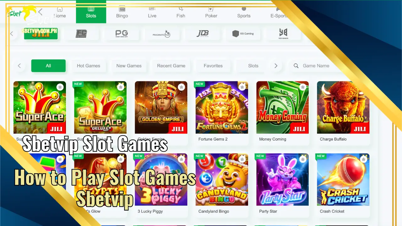 How to Play Slot Games Sbetvip