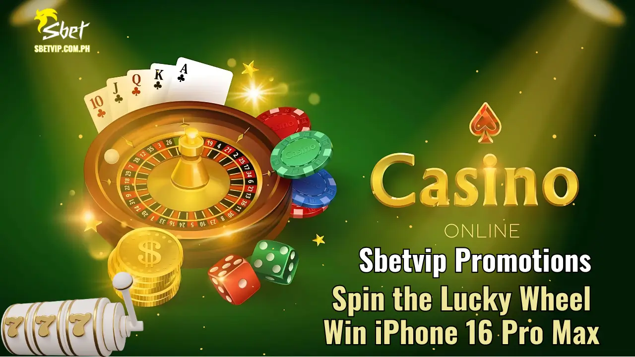 Spin the Lucky Wheel on Sbetvip & Win an iPhone 16 Pro Max